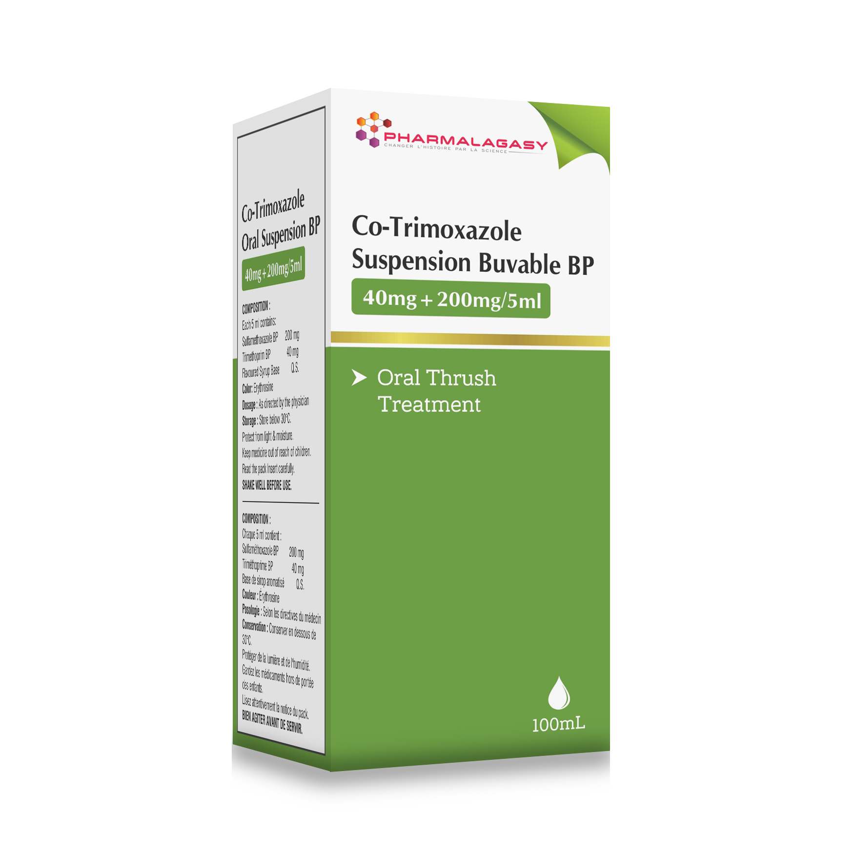 Co-trimoxazole Oral Suspension BP 200-40mg 5ml 